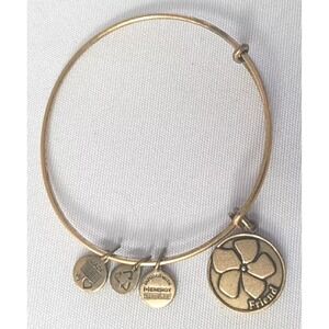 Alex and‎ Ani Friend Charm Bracelet [Bronze / Gold Tone] Pre-owned